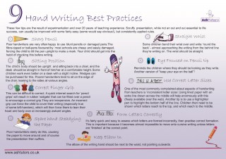 Handwriting Tips